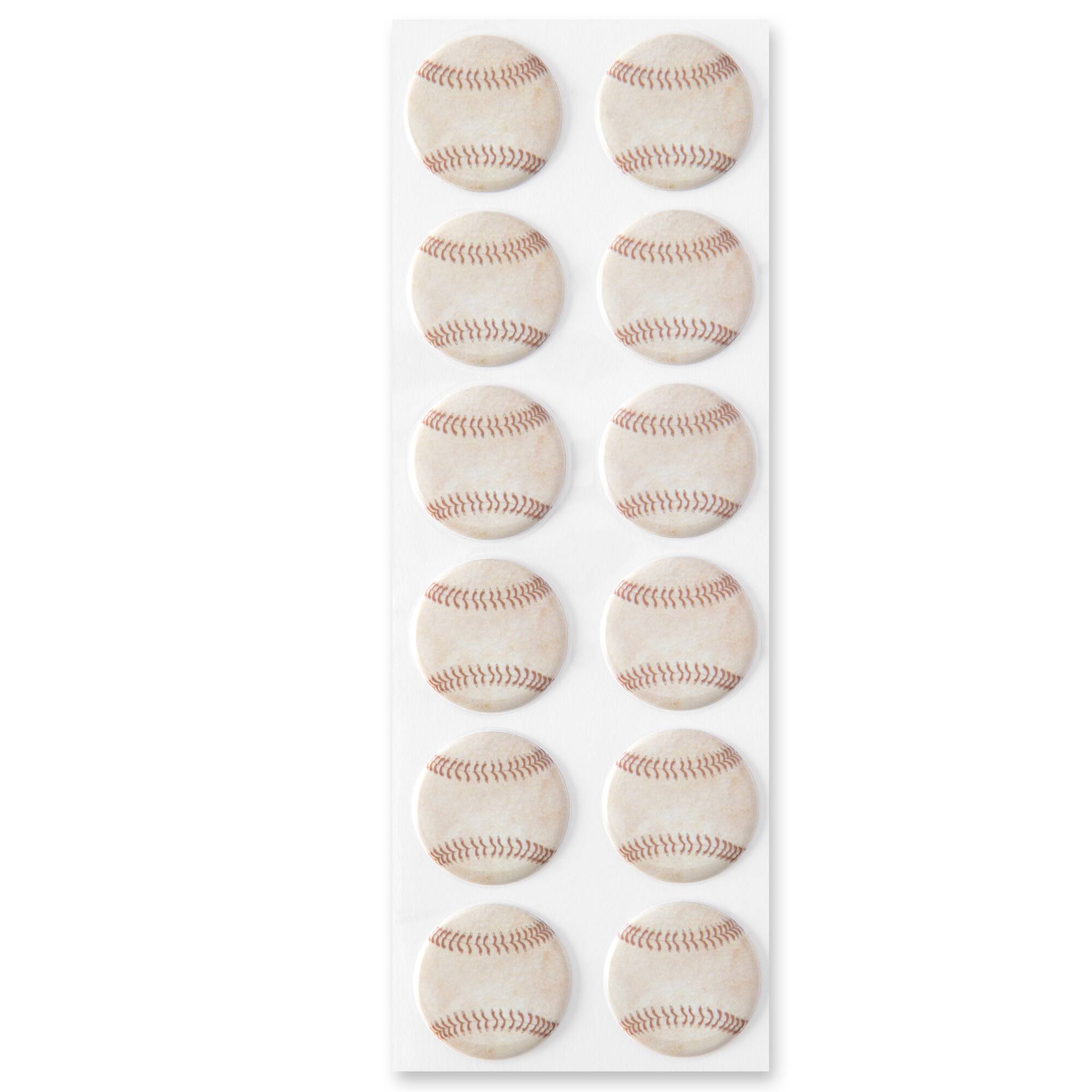Baseball Puffy Repeat Stickers by Recollections™